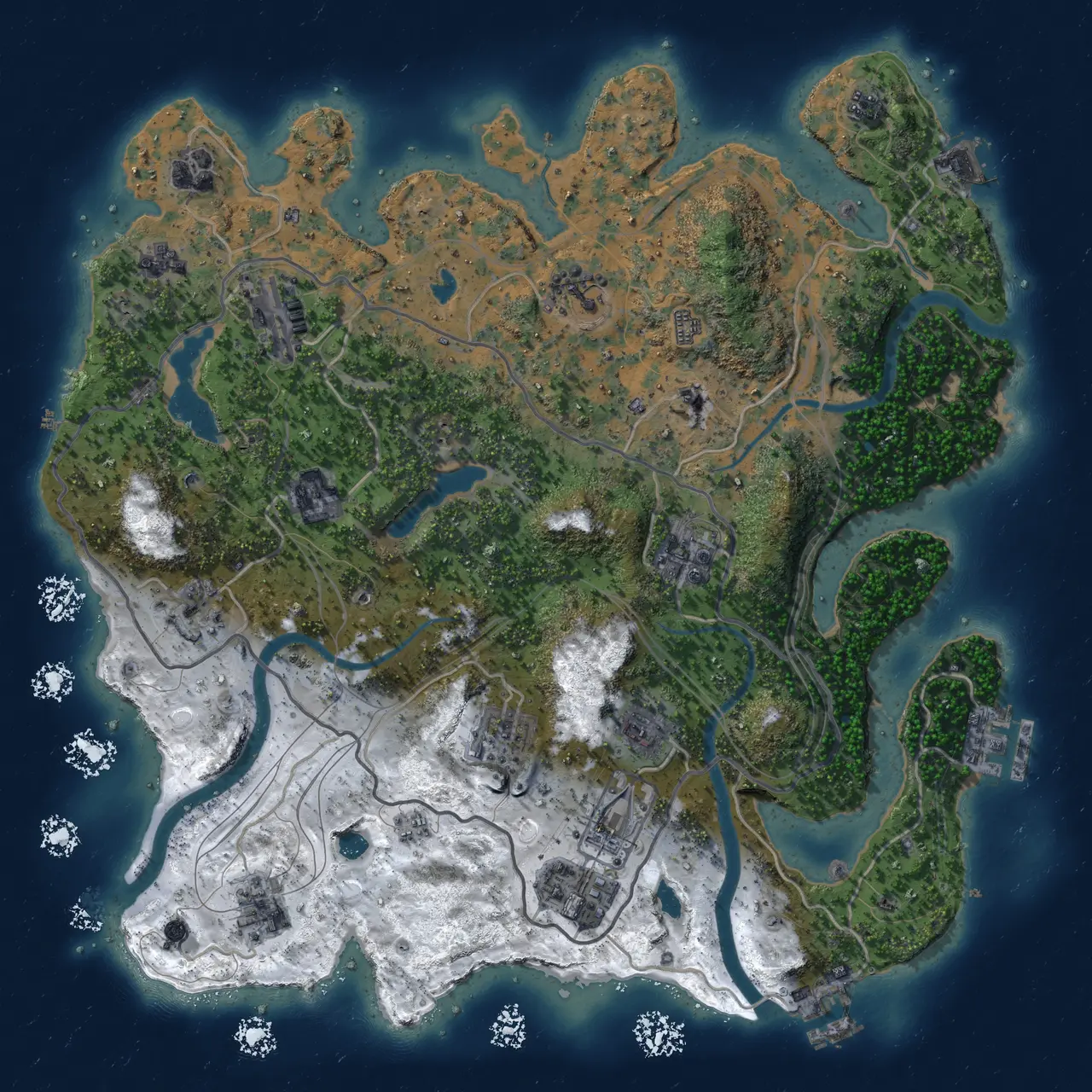 Rust Map: Custom Map