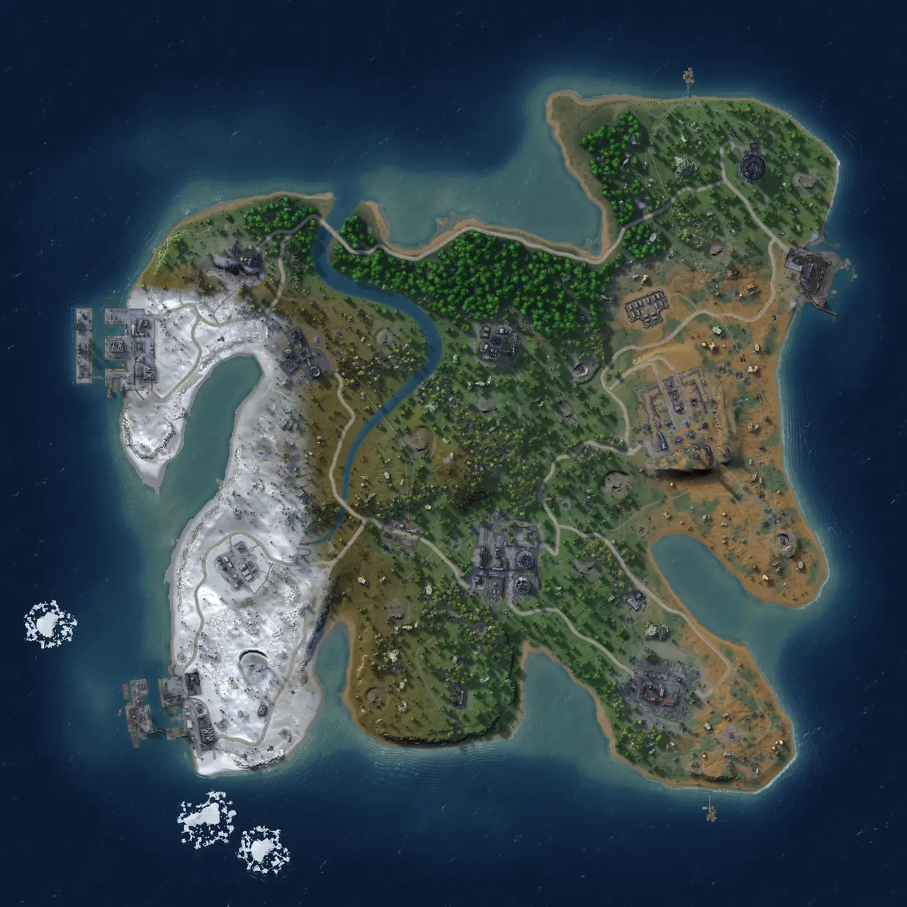 Rust Map: Custom Map