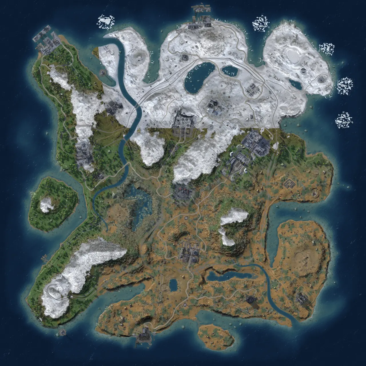 Rust Map: Custom Map