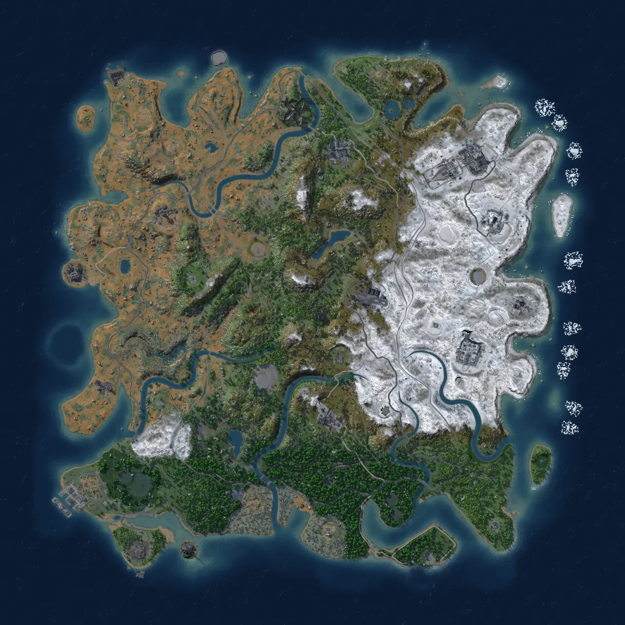 Rust Map: Custom Map