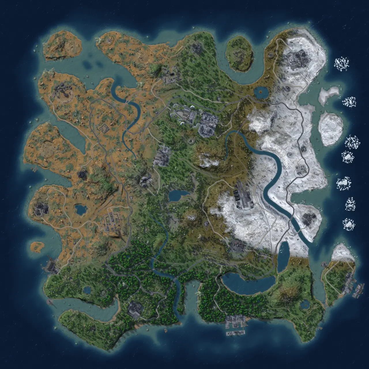 Rust Map: Custom Map
