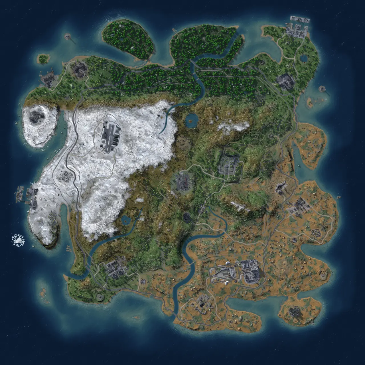 Rust Map: Custom Map