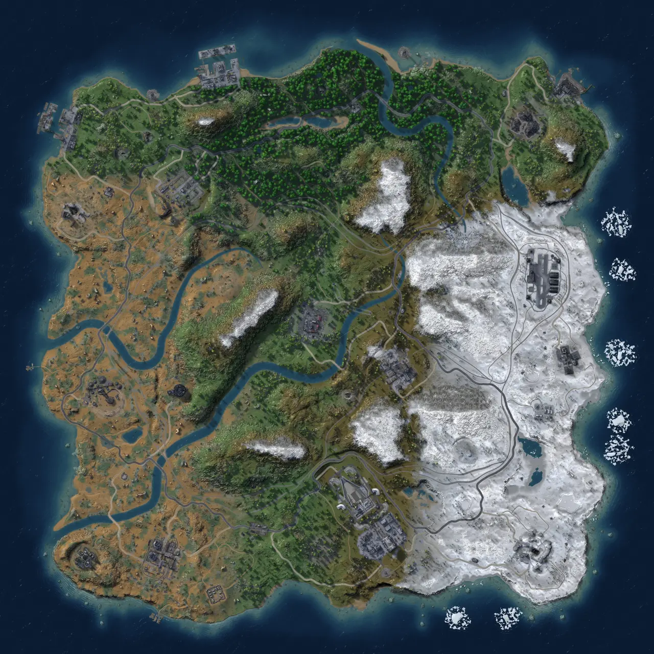 Rust Map: Custom Map
