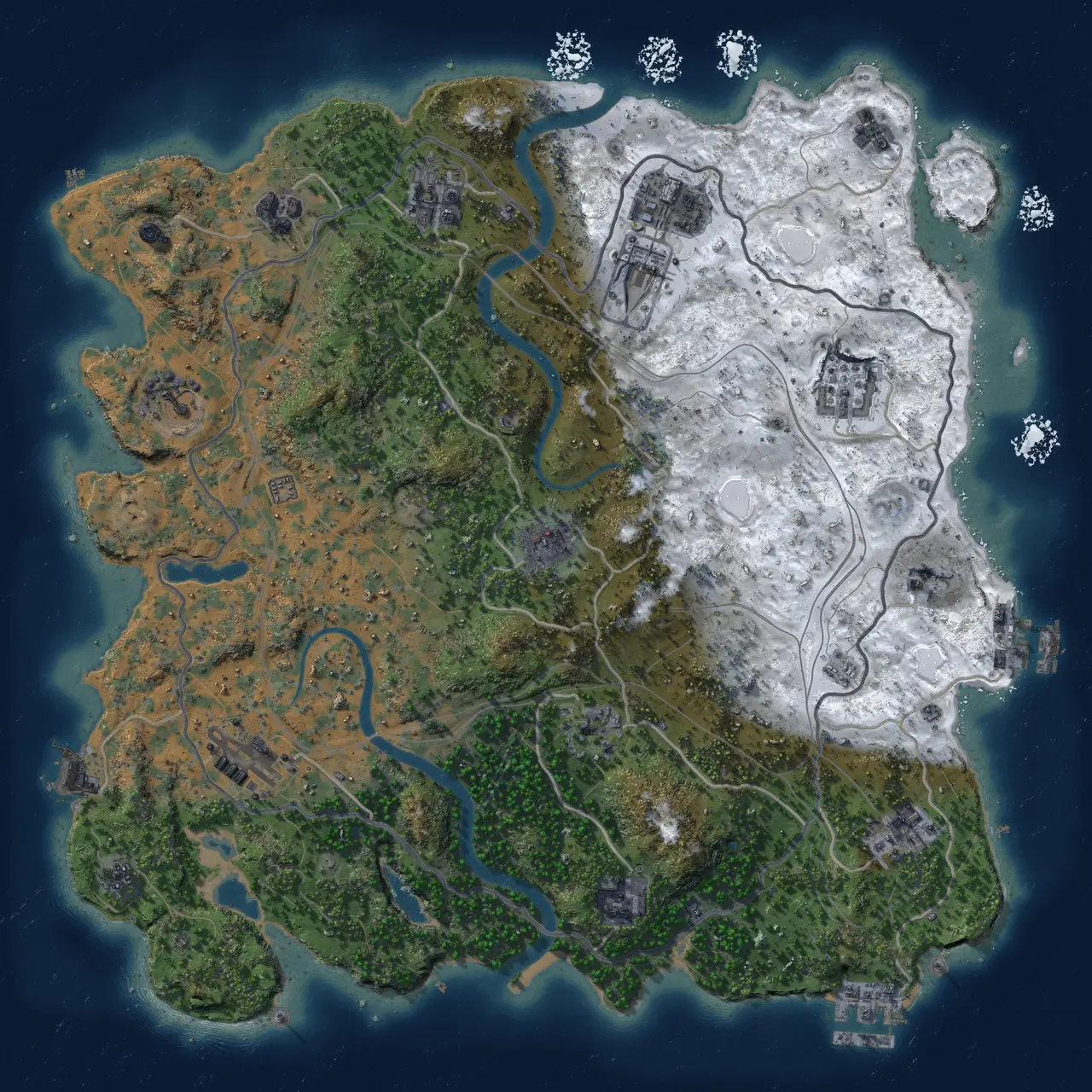 Rust Map: Custom Map