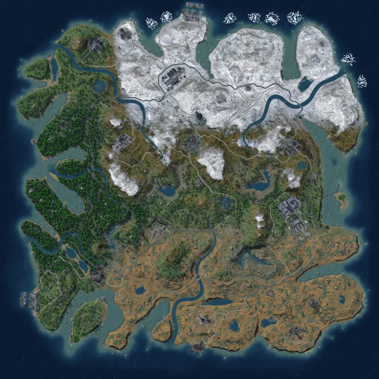 Rust Map: Custom Map