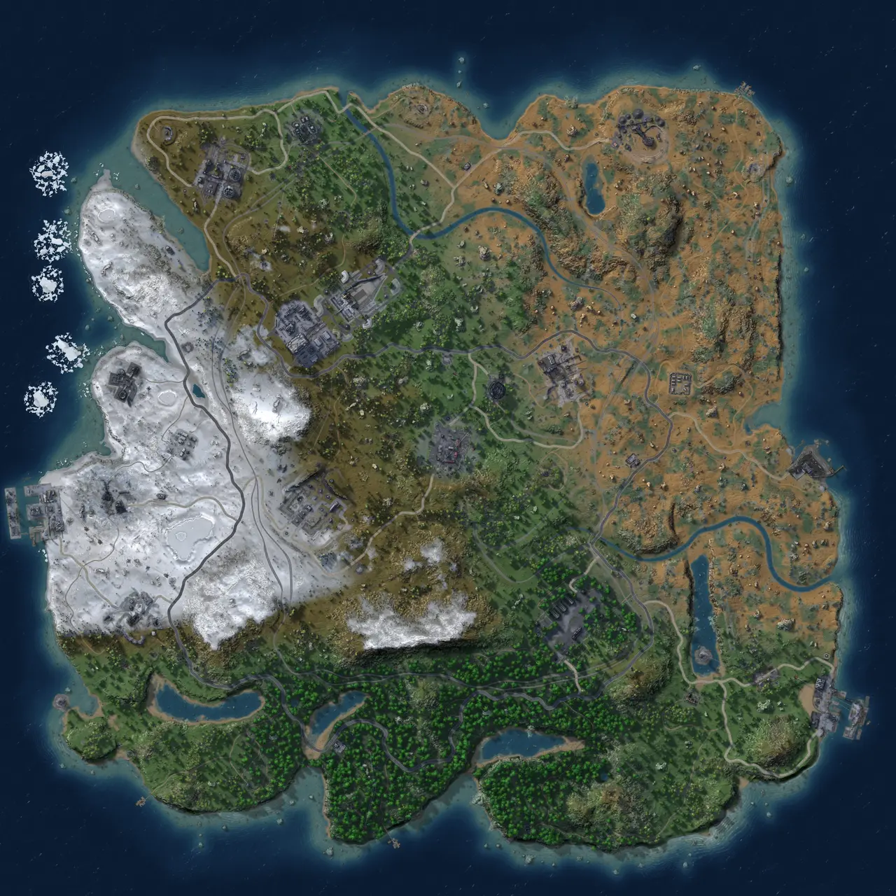 Rust Map: Custom Map