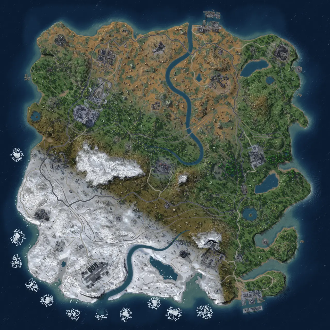 Rust Map: Custom Map
