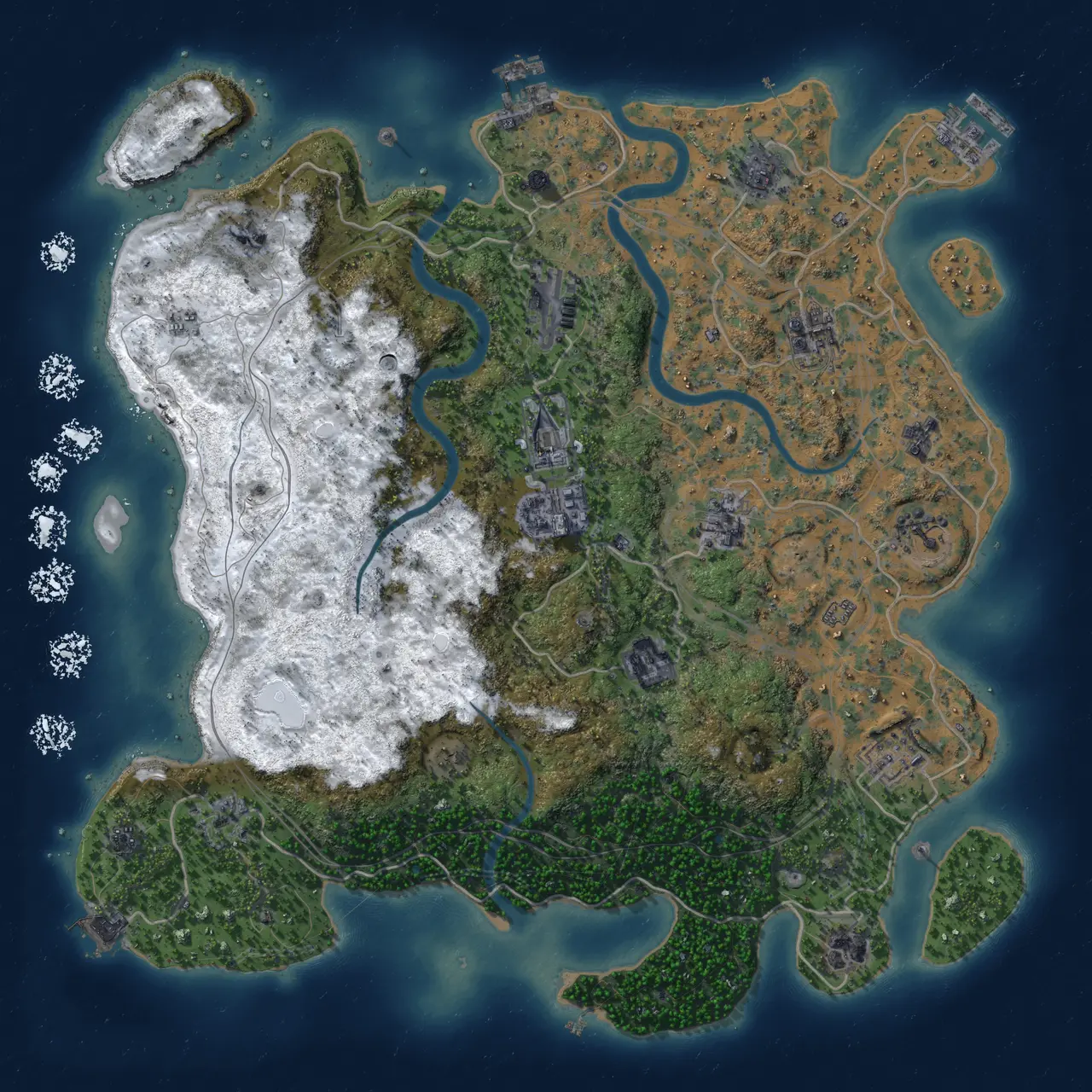 Rust Map: Custom Map