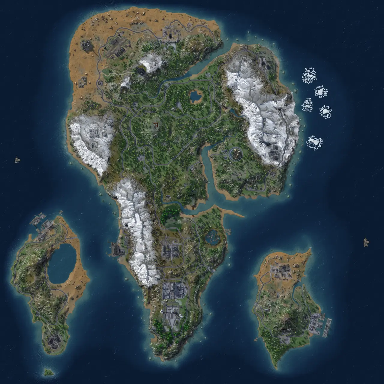 Rust Map: Custom Map