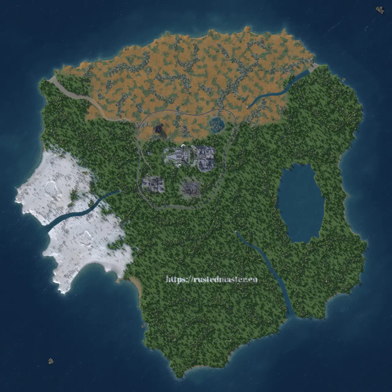 Rust Map: Custom Map