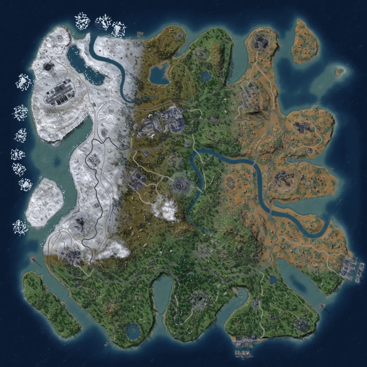 Rust Map: Custom Map