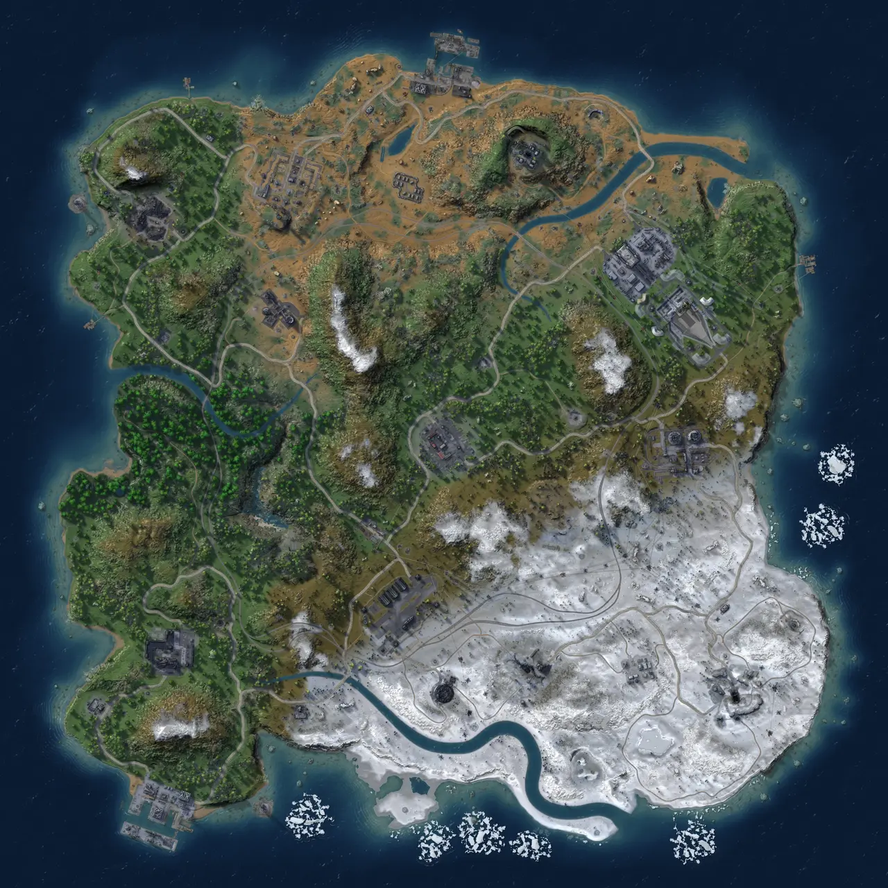 Rust Map: Custom Map