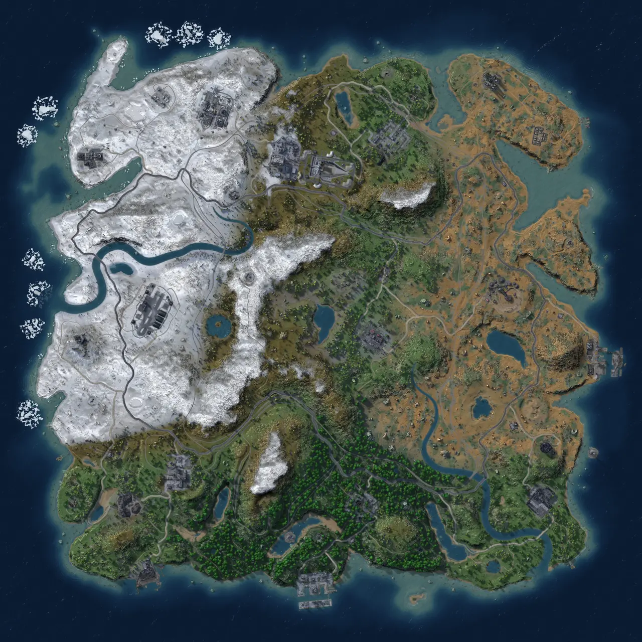 Rust Map: Custom Map