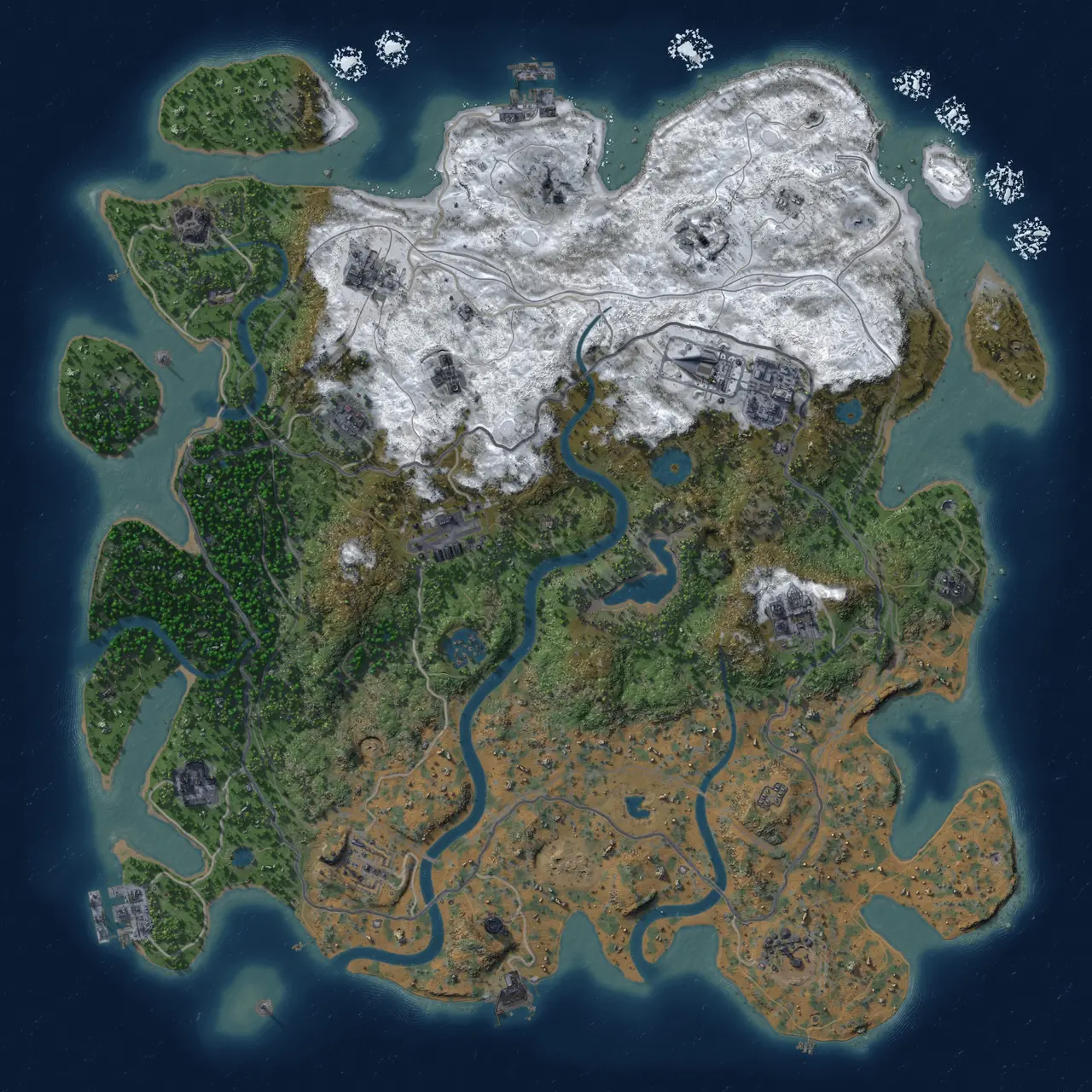 Rust Map: Custom Map