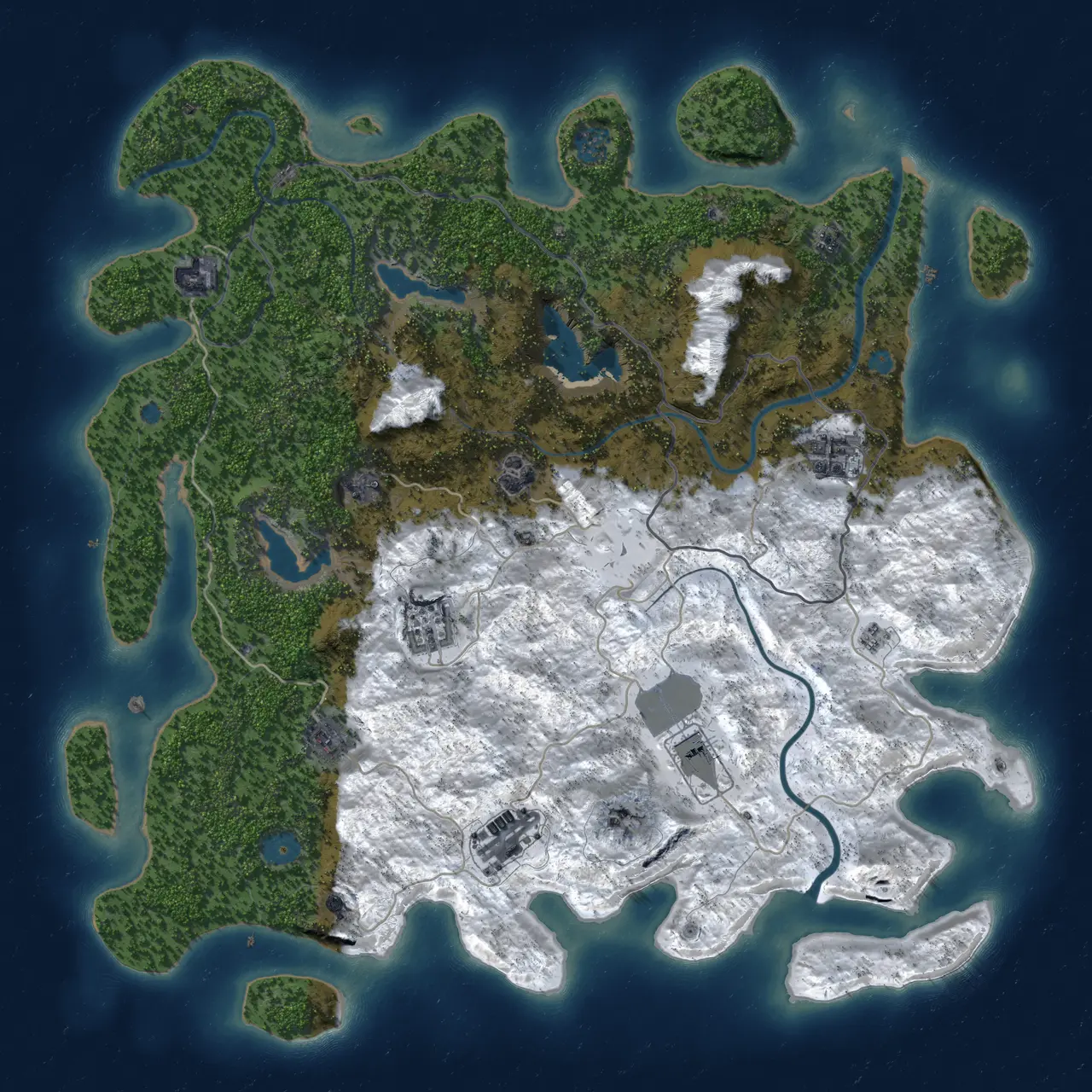 Rust Map: Custom Map