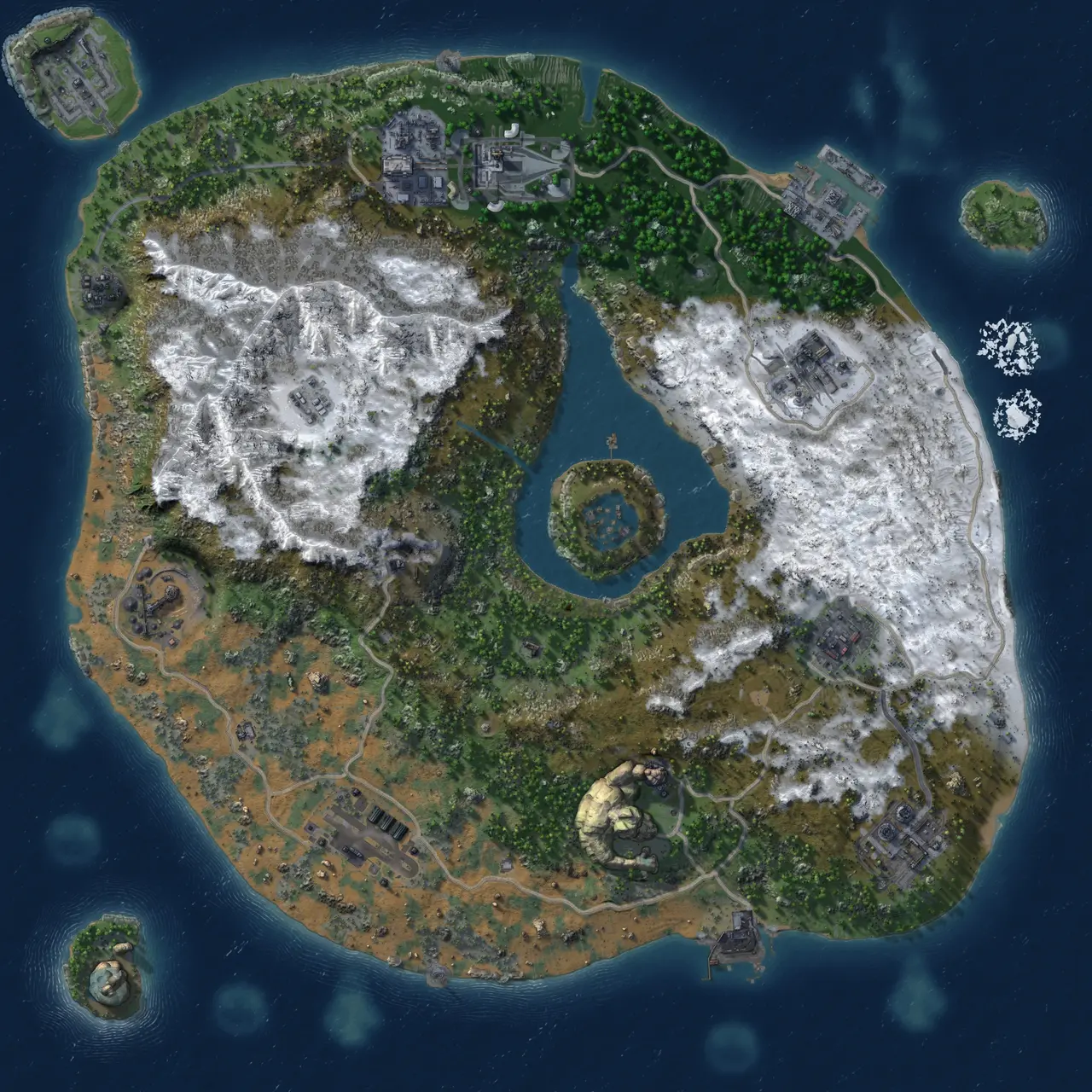 Rust Map: Custom Map