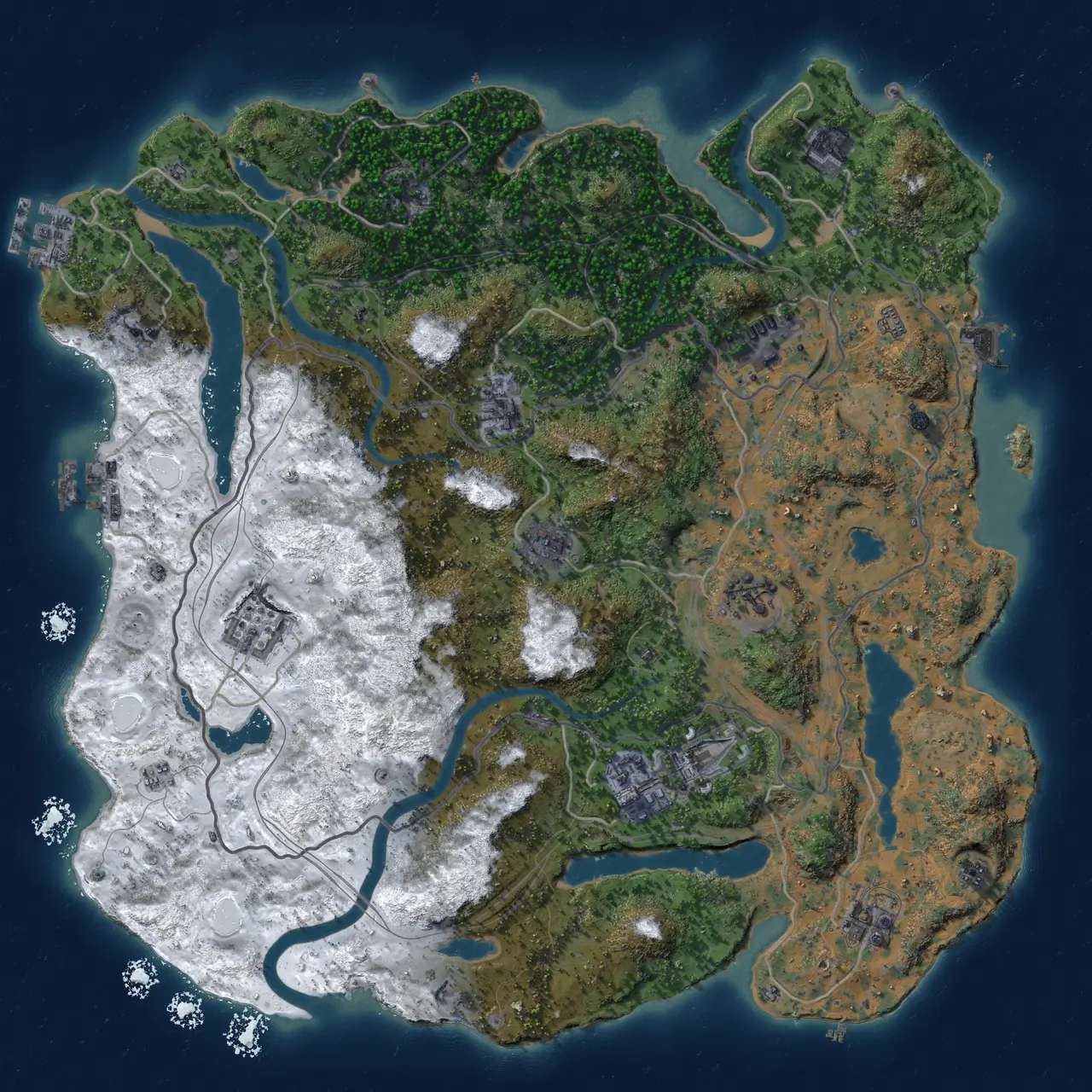 Rust Map: Custom Map
