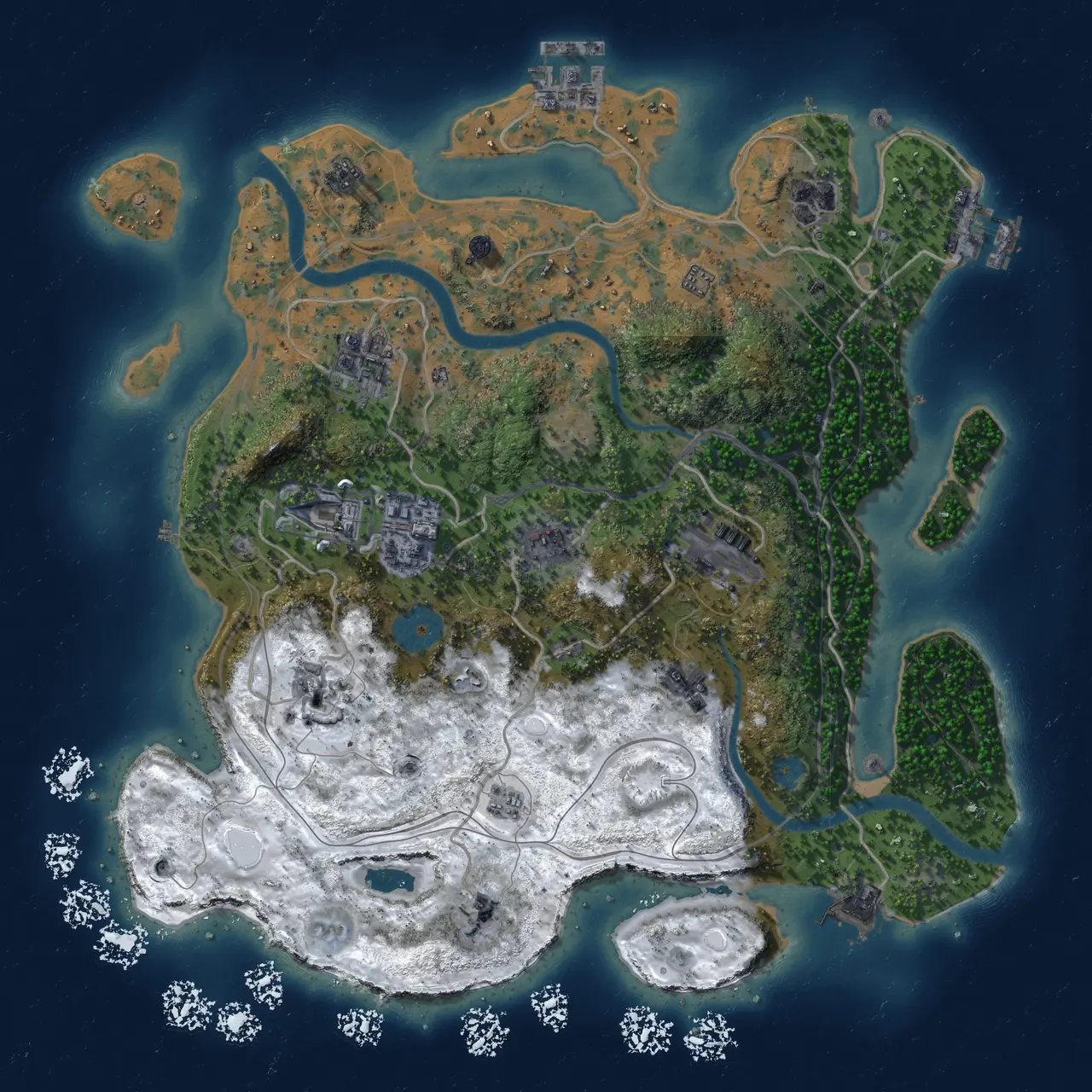 Rust Map: Custom Map