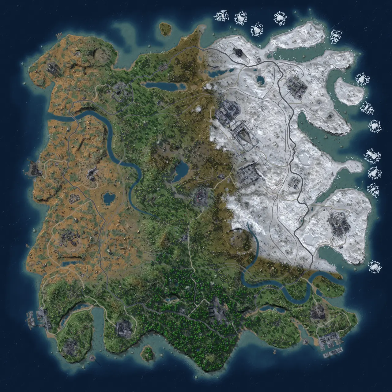Rust Map: Custom Map