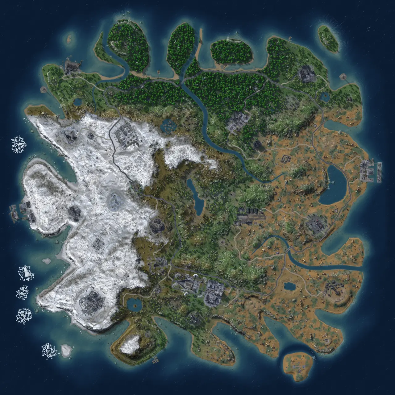 Rust Map: Custom Map