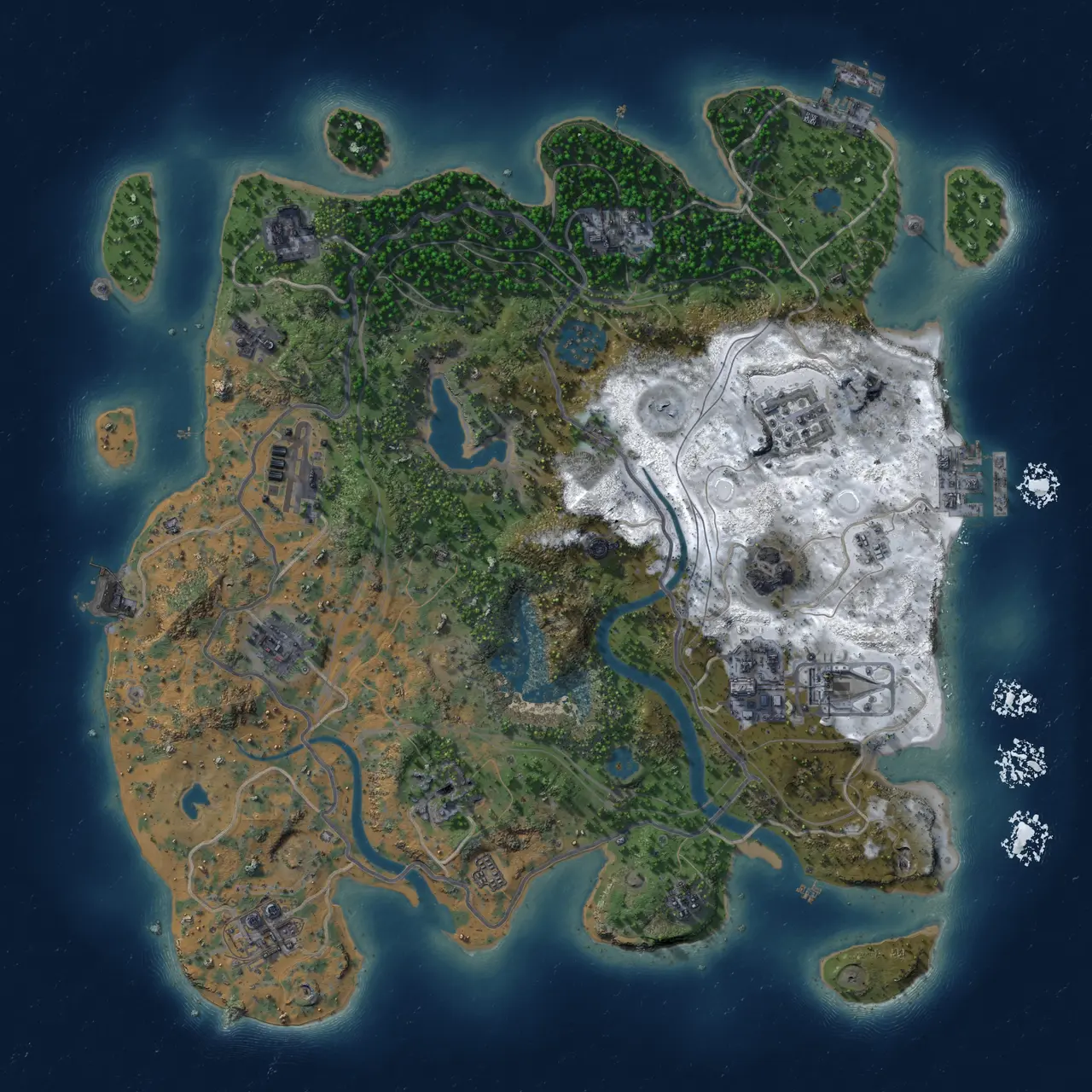 Rust Map: Custom Map