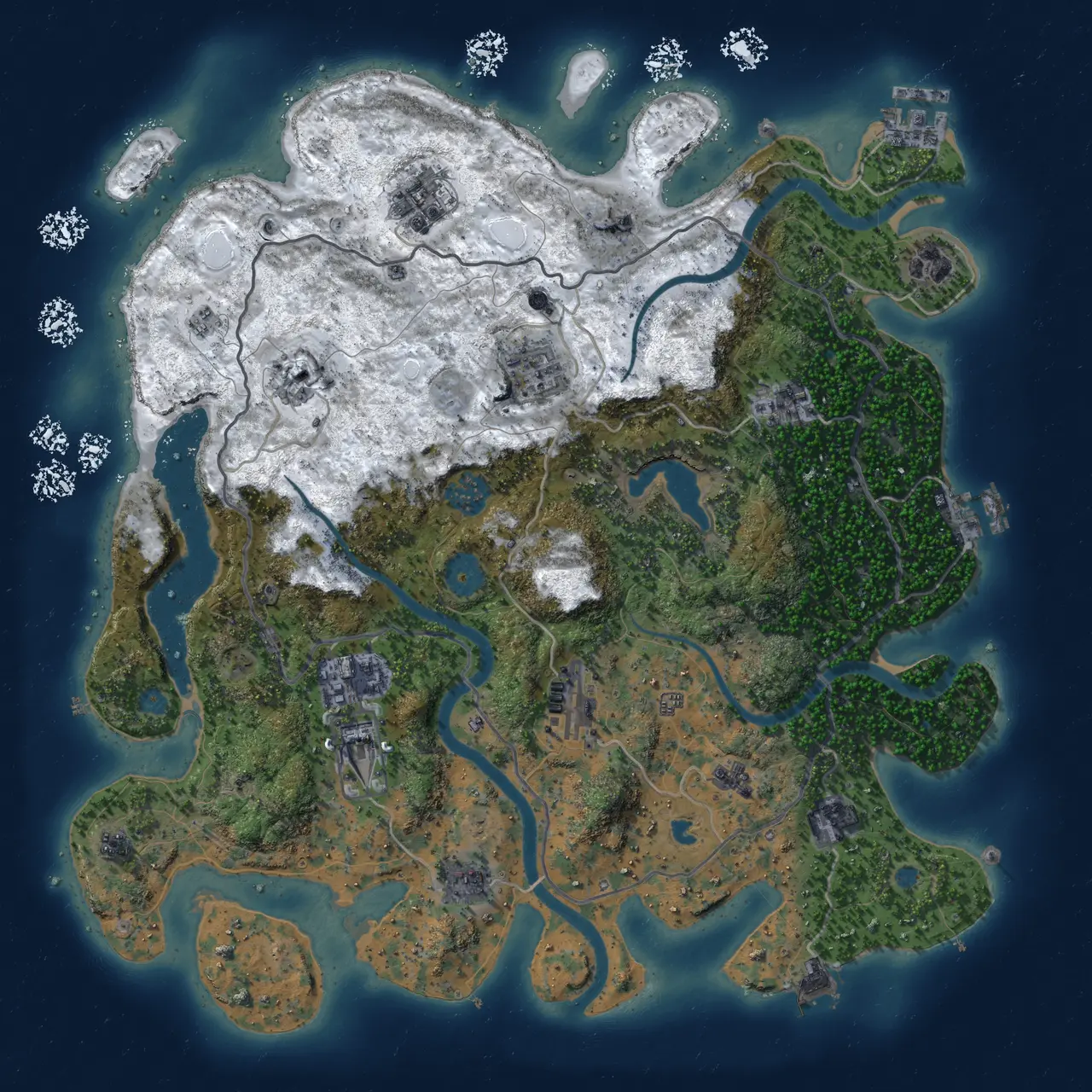 Rust Map: Custom Map