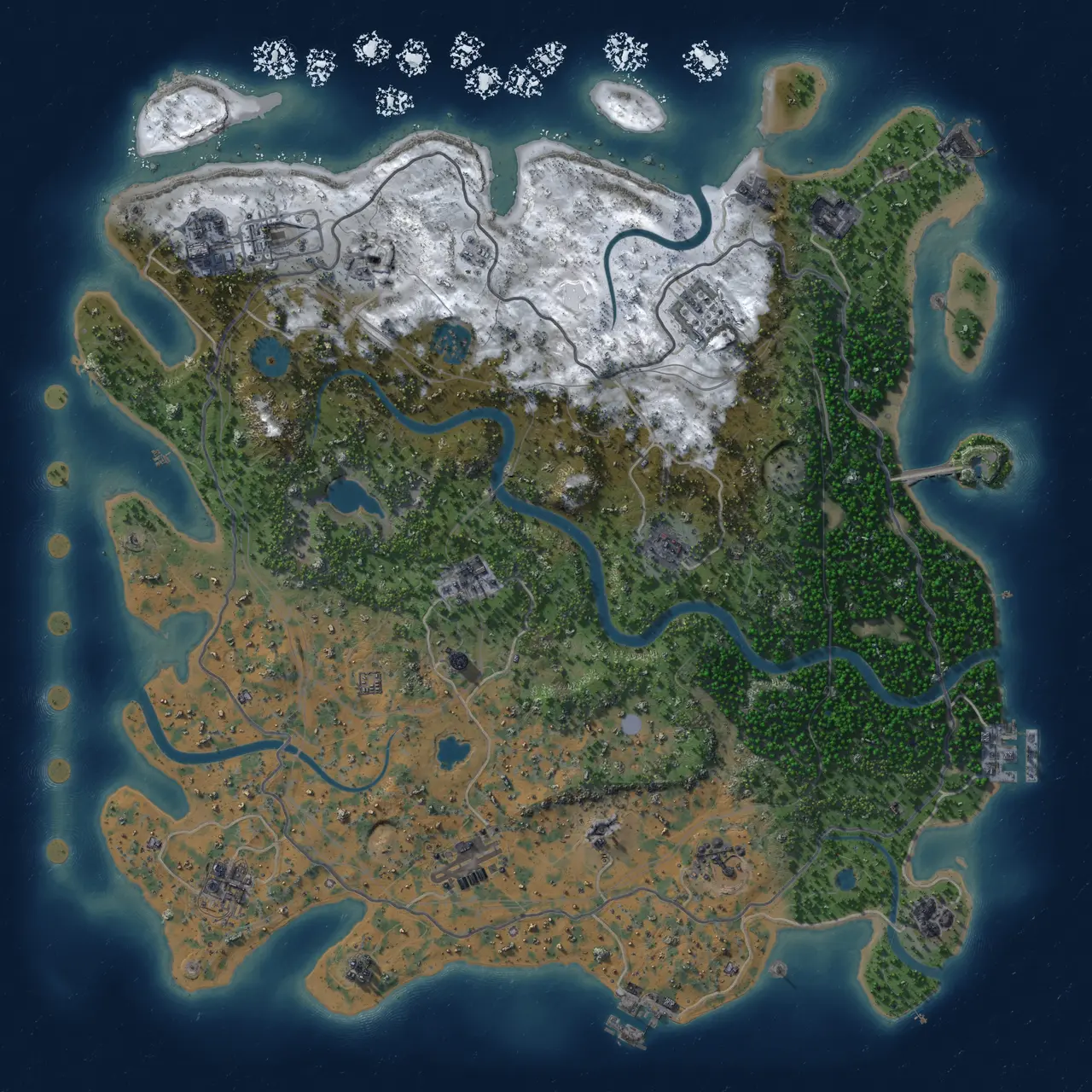 Rust Map: Custom Map