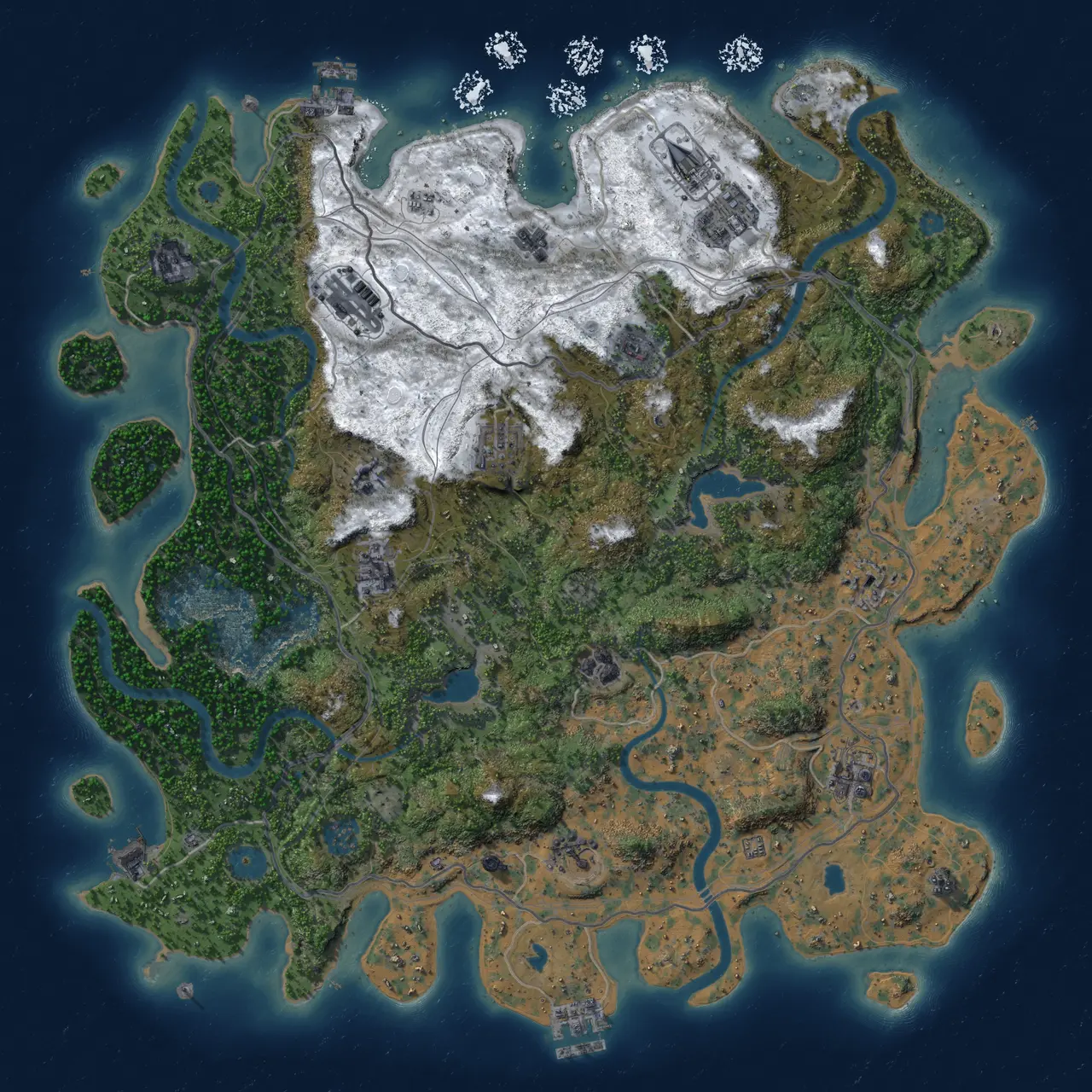Rust Map: Custom Map
