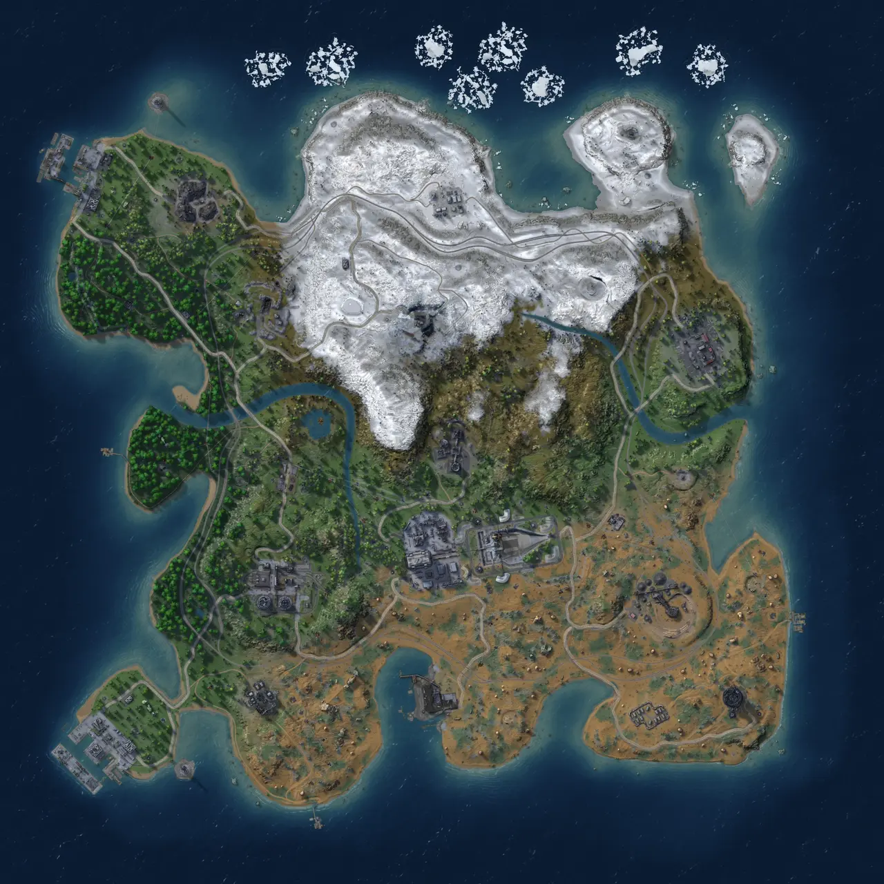 Rust Map: Custom Map