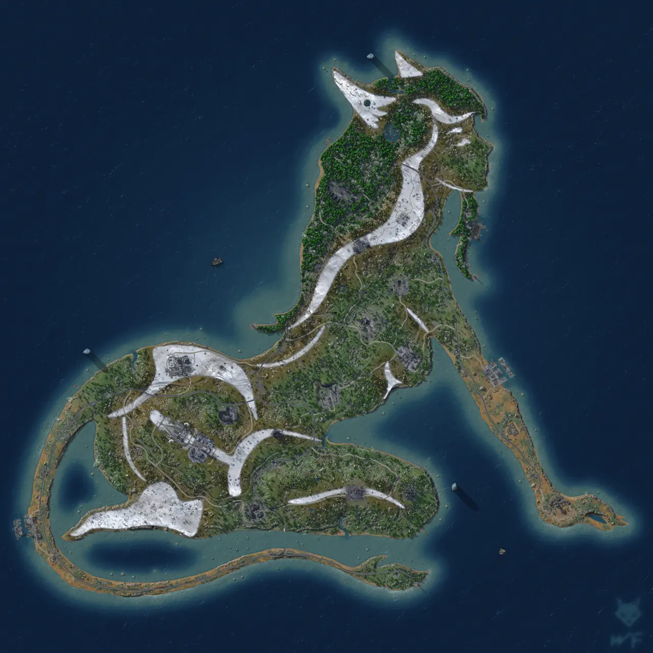 Rust Map: Custom Map