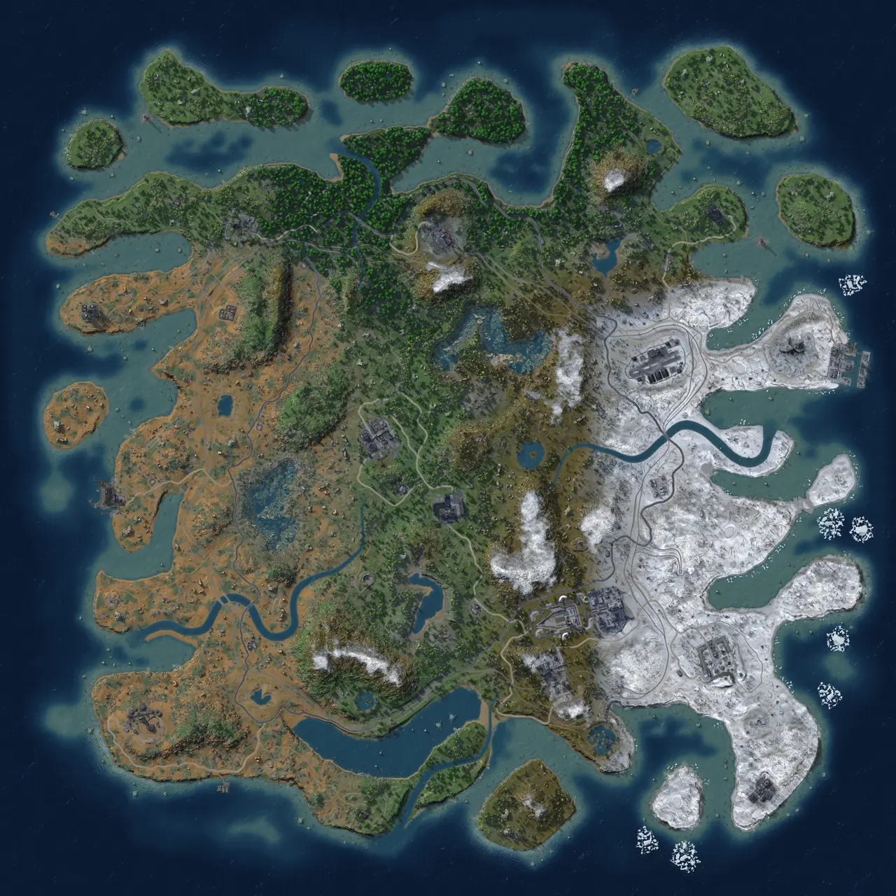 Rust Map: Custom Map