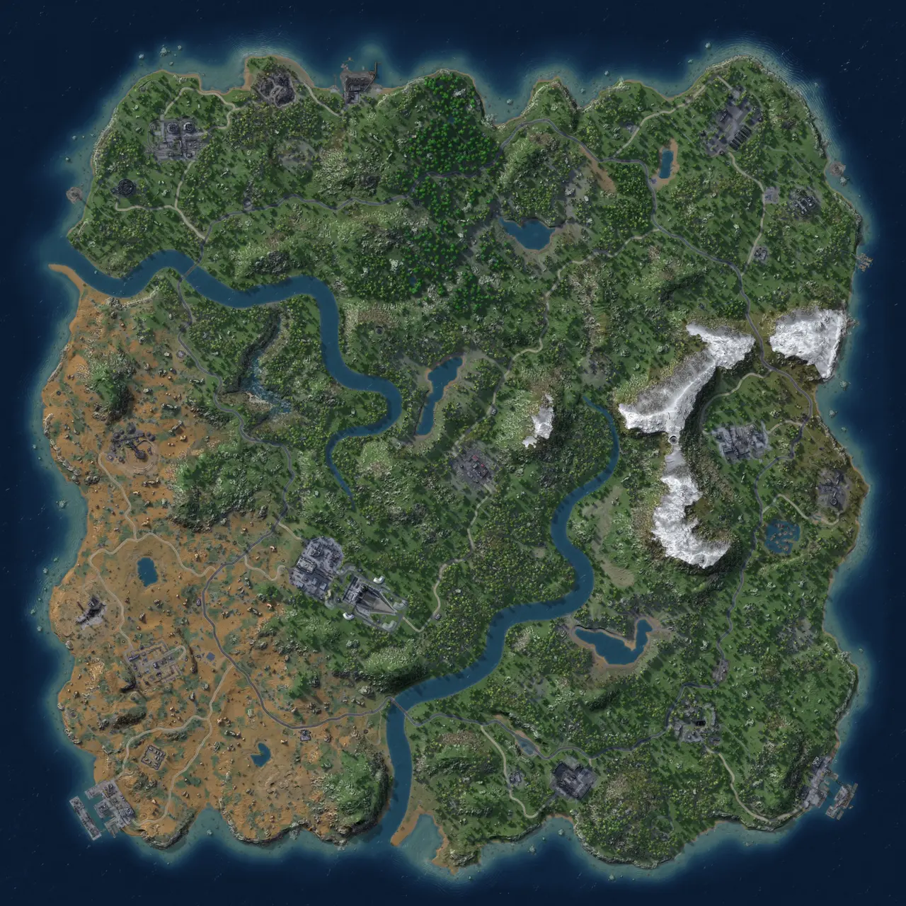 Rust Map: Custom Map