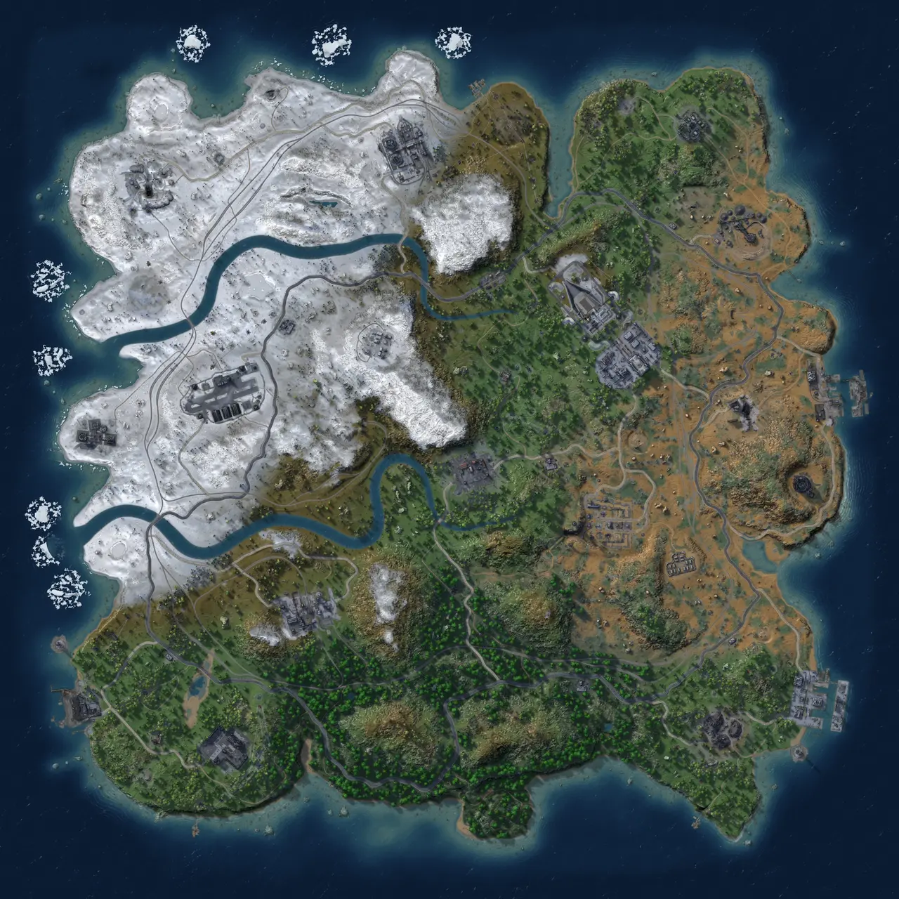 Rust Map: Custom Map