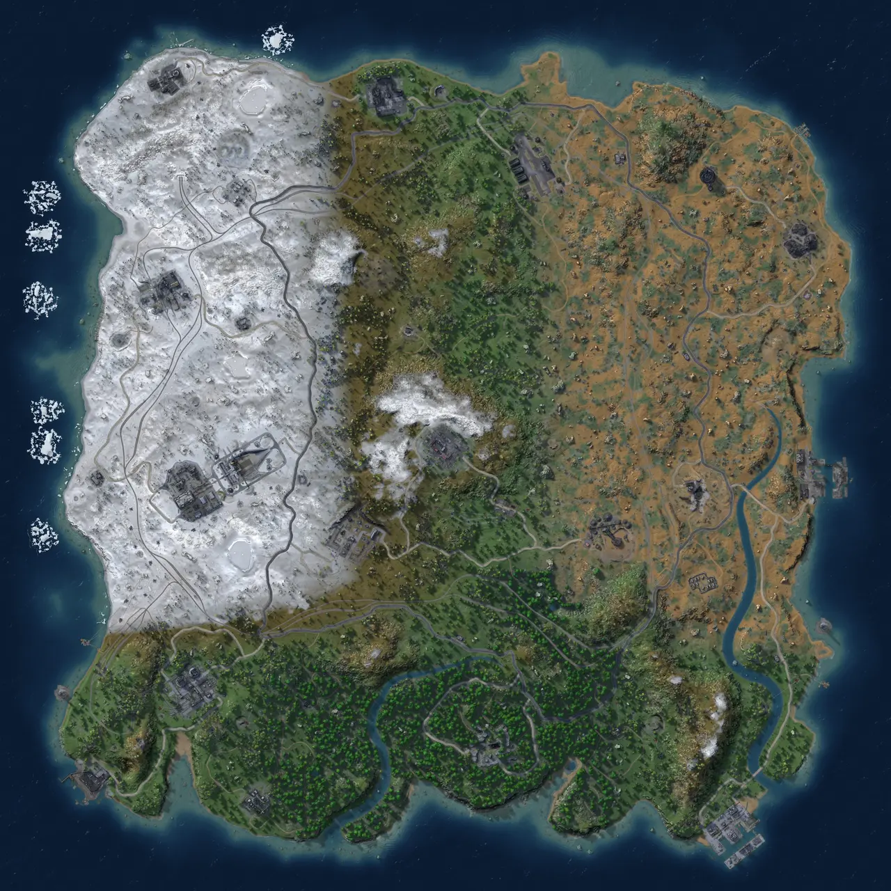 Rust Map: Custom Map
