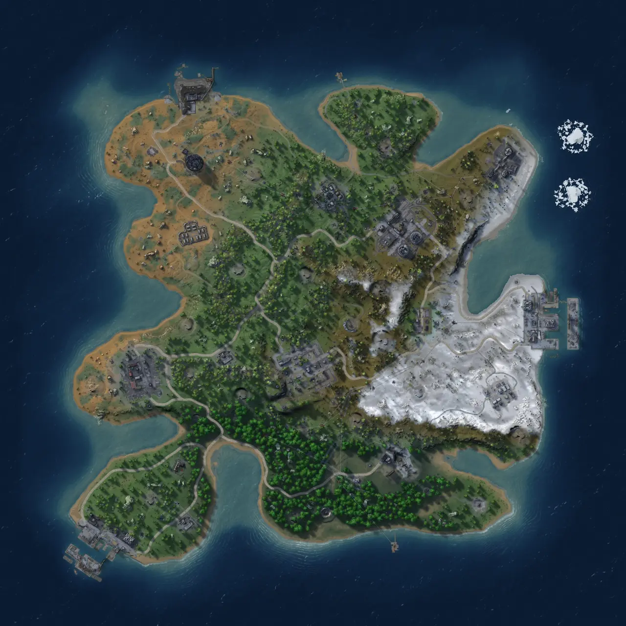 Rust Map: Custom Map
