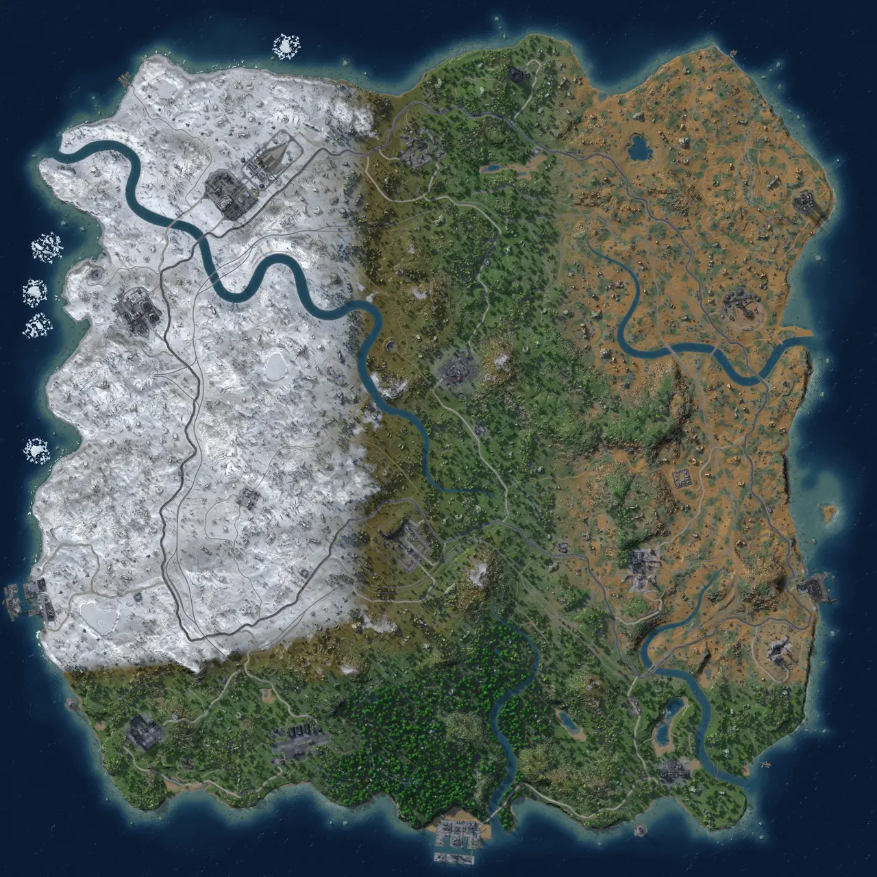 Rust Map: Custom Map