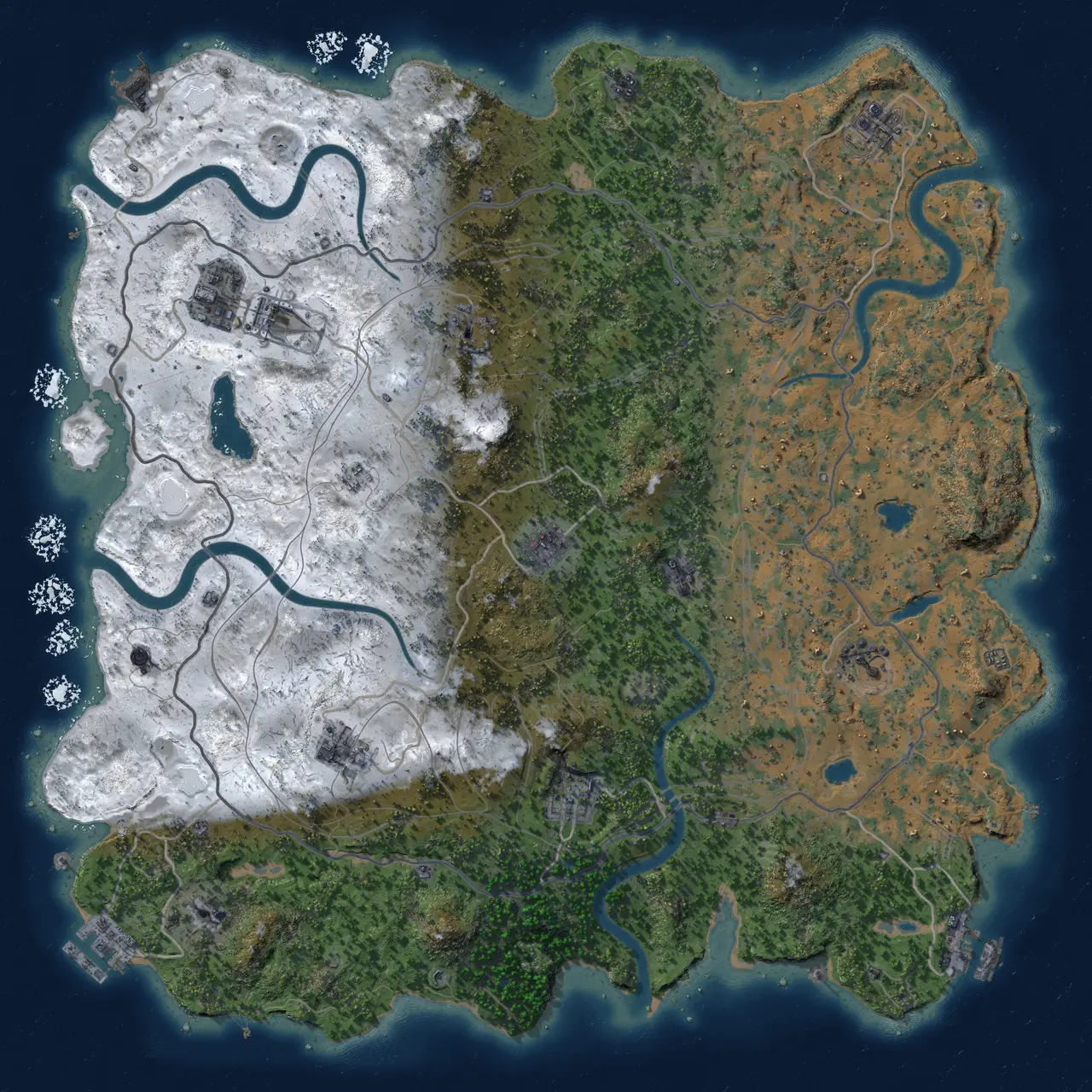 Rust Map: Custom Map