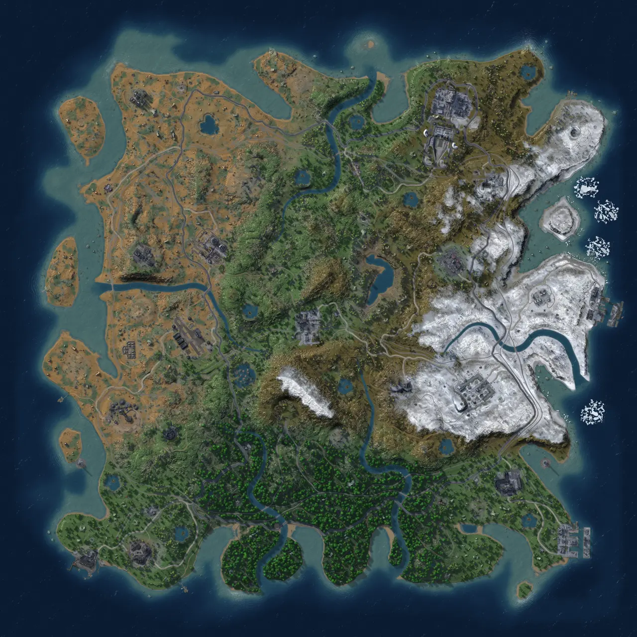 Rust Map: Custom Map