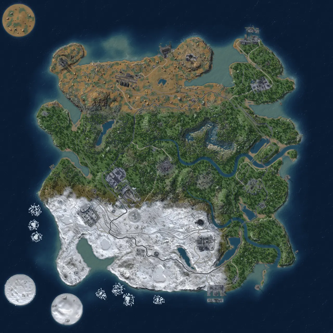 Rust Map: Custom Map