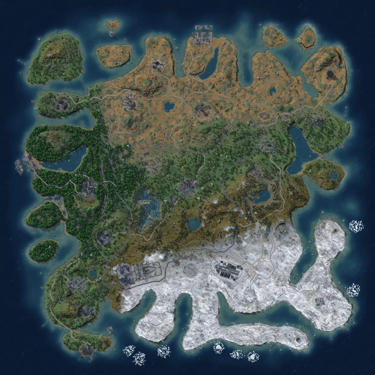 Rust Map: Custom Map