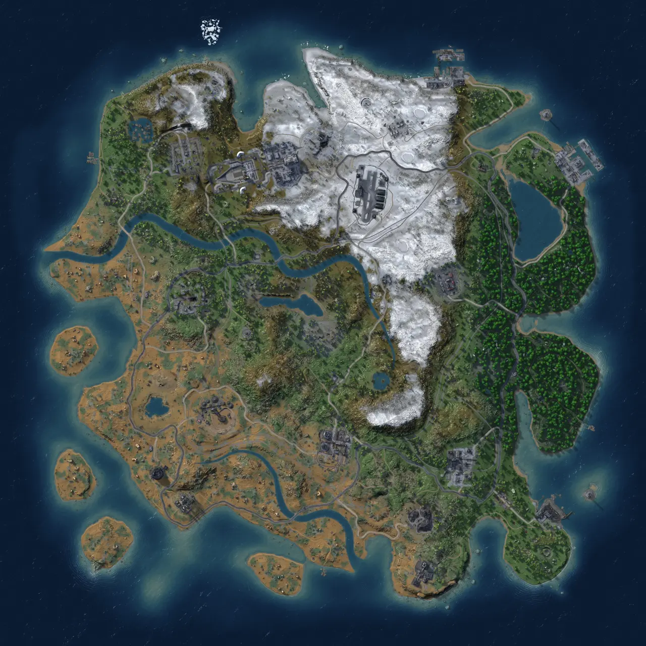 Rust Map: Custom Map