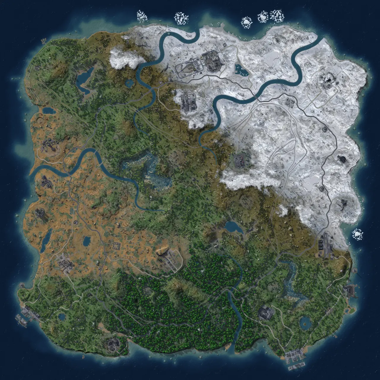 Rust Map: Custom Map