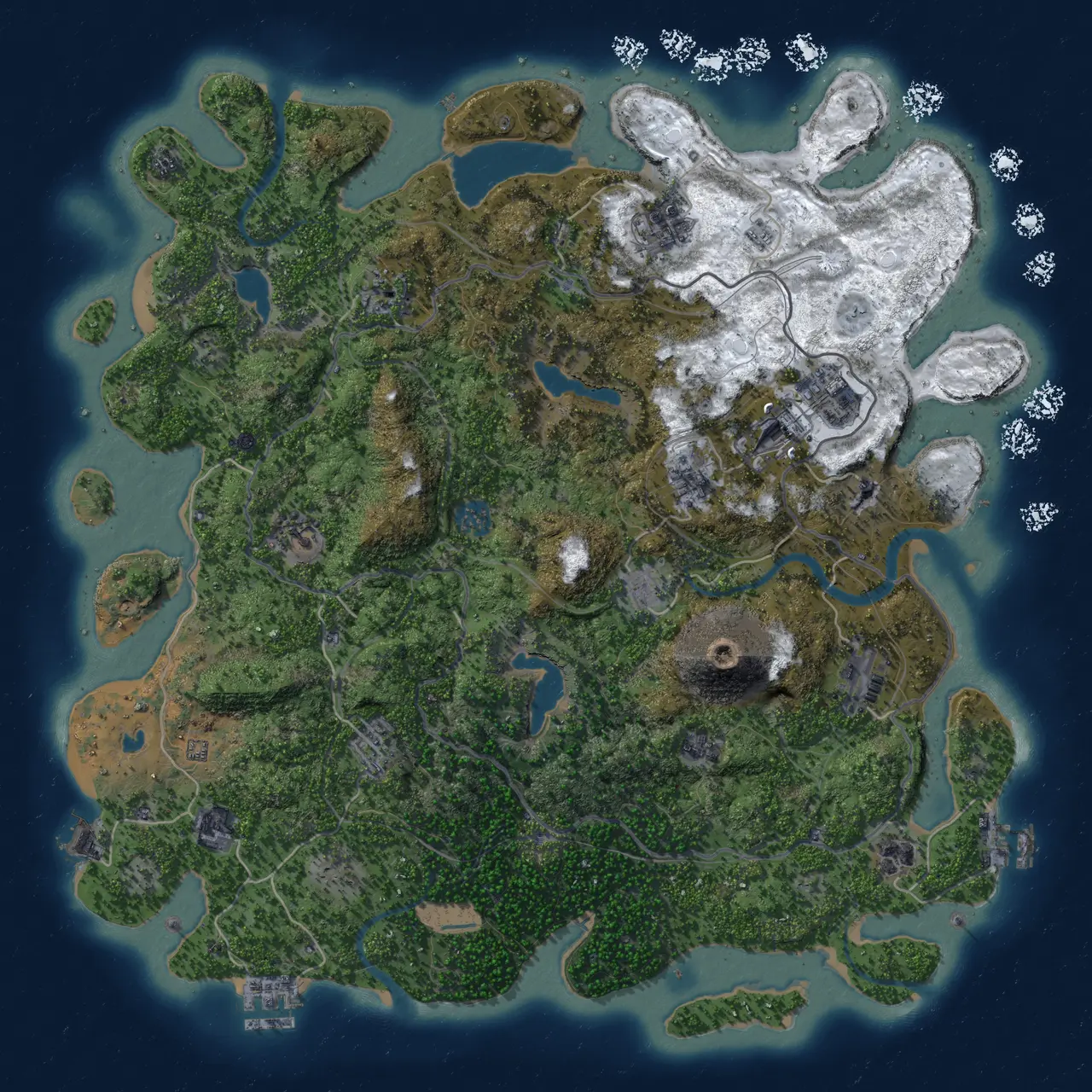 Rust Map: Custom Map