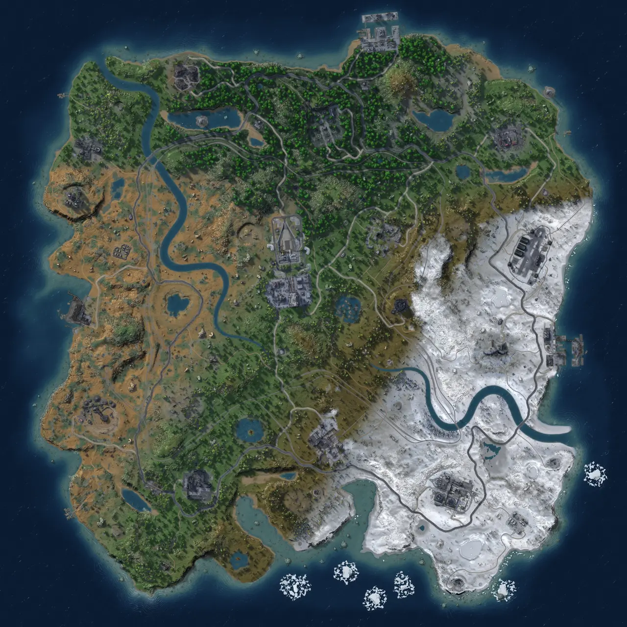 Rust Map: Custom Map