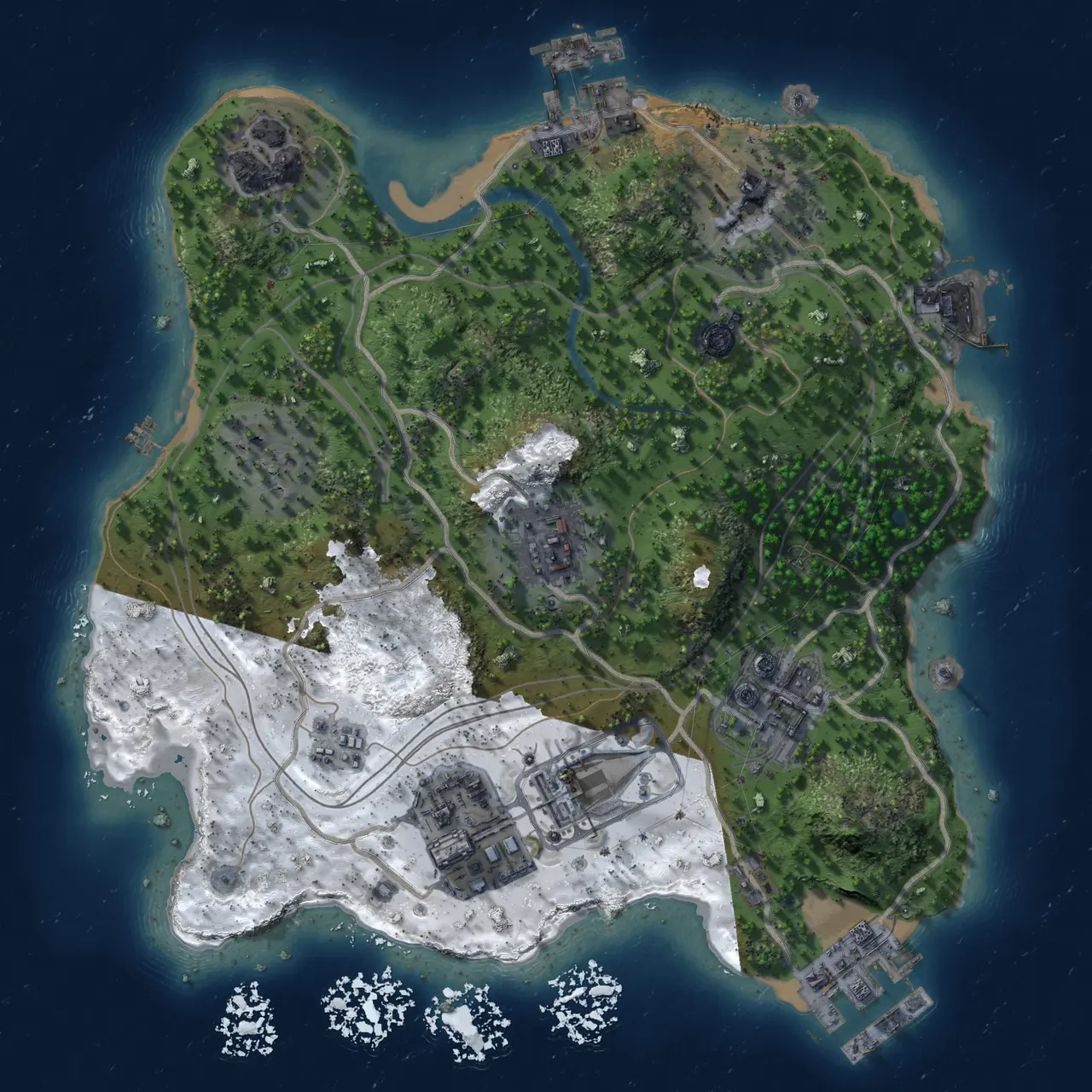 Rust Map: Custom Map