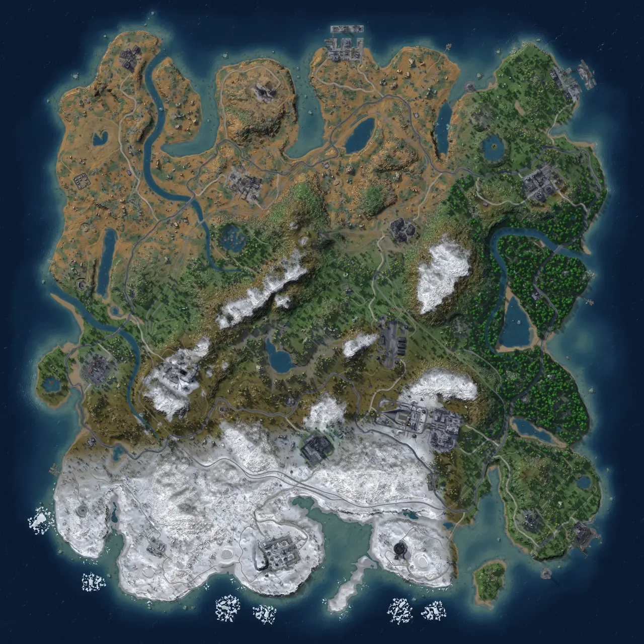 Rust Map: Custom Map