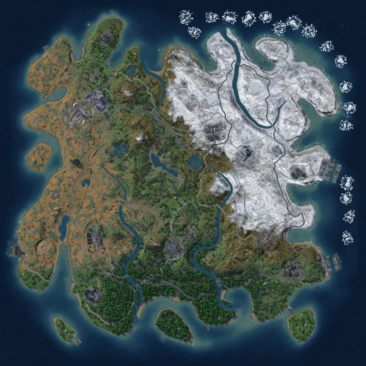 Rust Map: Custom Map