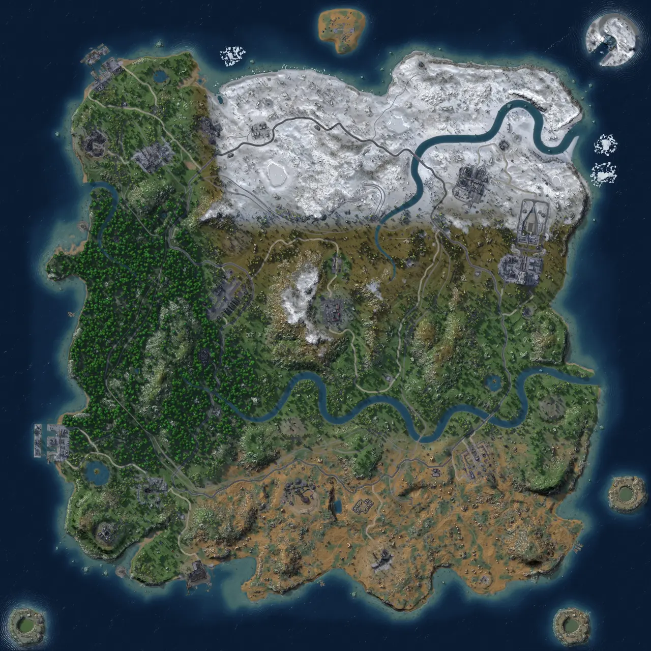 Rust Map: Custom Map