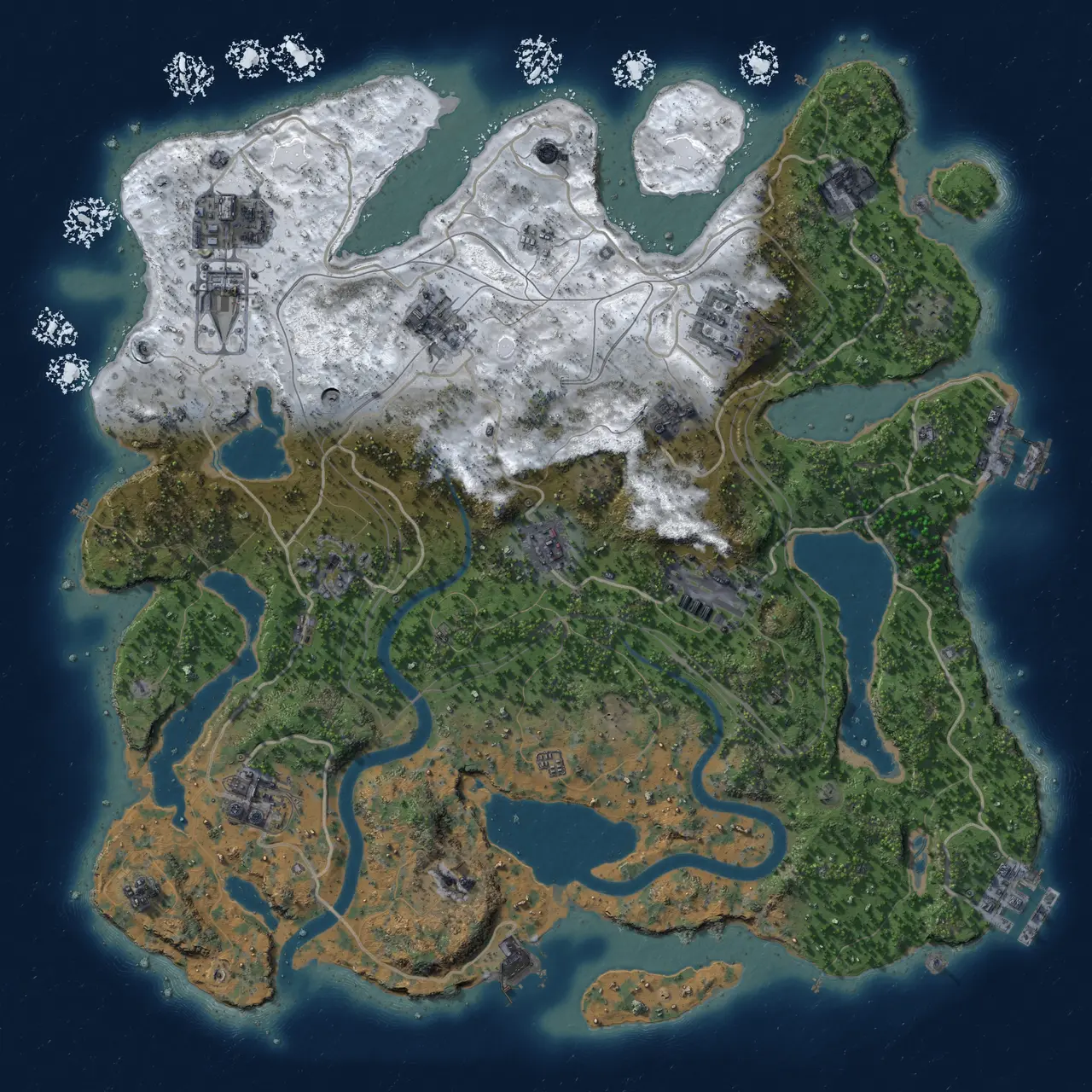 Rust Map: Custom Map