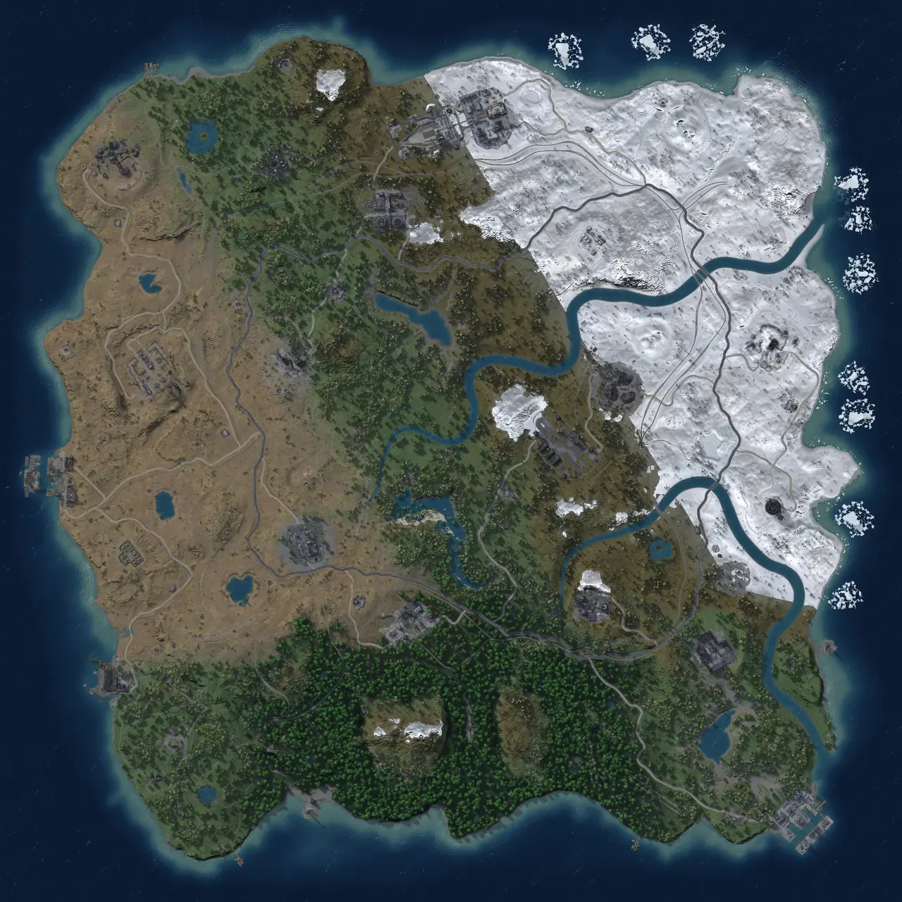 Rust Map: Custom Map